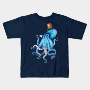 Steampunk Octopus Kids T-Shirt